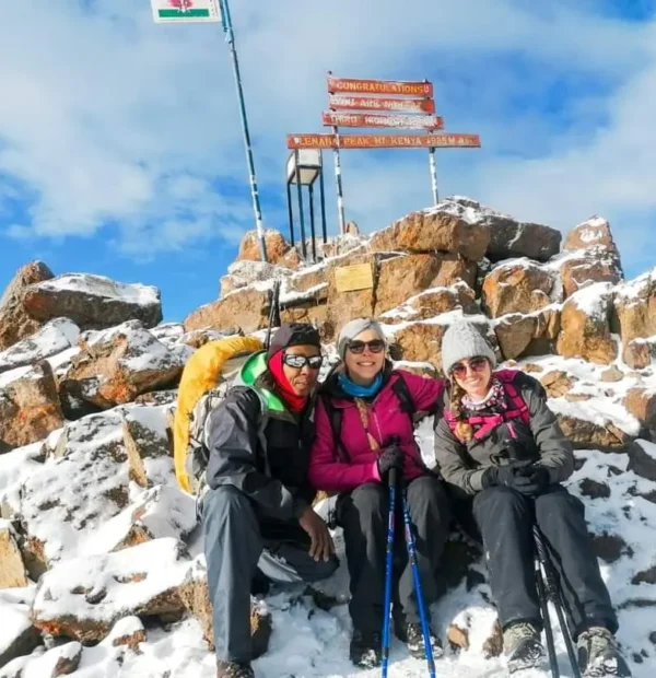 Preparing to Climb Mount Kenya